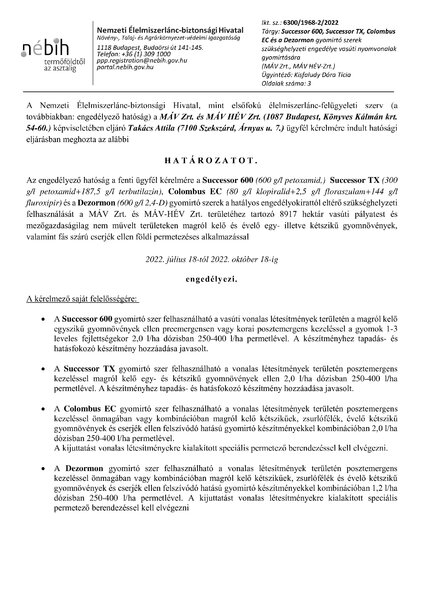 successor_600_successor_tx_colombus_ec_magellan_dezormon_mav_zrt_mav_hev_zrt_20220714.pdf